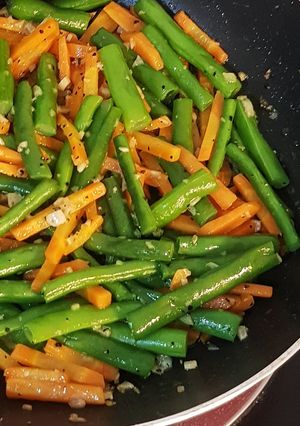 Foto resep Tumis Buncis Wortel Garlic Butter praktis, cepat, lezat