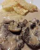 Lomo al champignon 👌😋