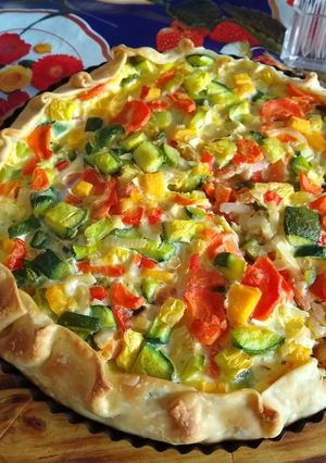 Una foto de Tarta de verduras