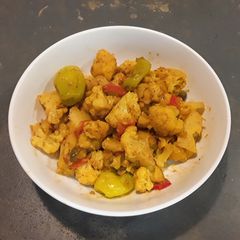 A picture of Spiced cauliflower.