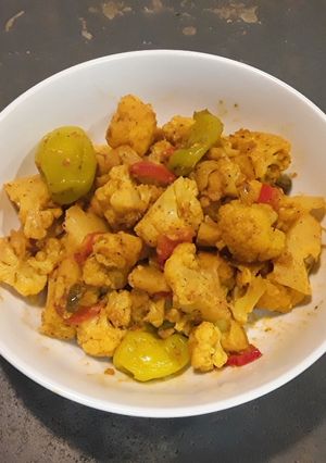 A picture of Spiced cauliflower.