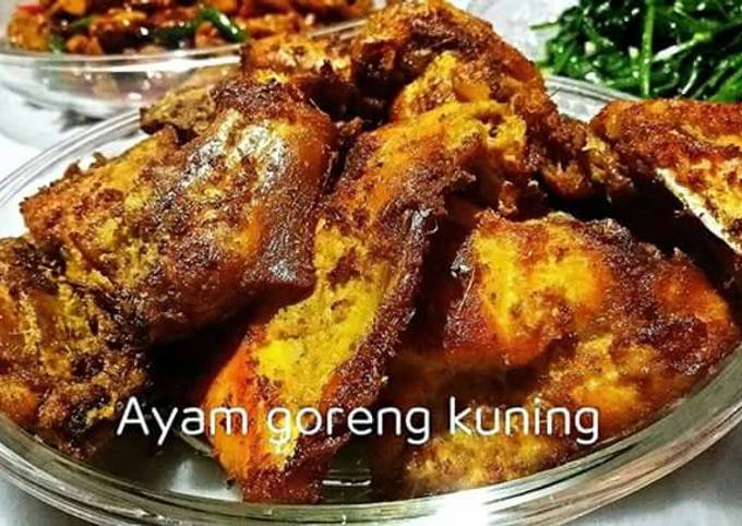 Resep Ayam Goreng Kuning Oleh Pink Kitchen Cookpad