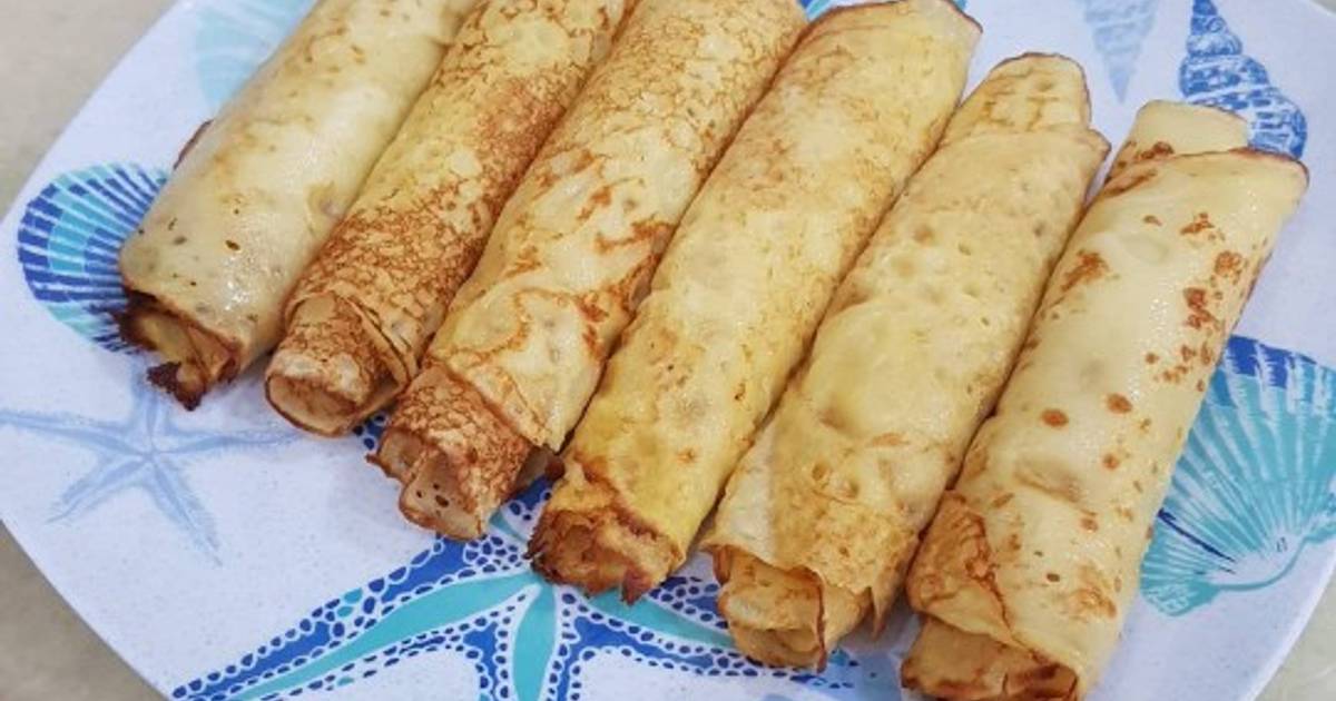 Resep Crispy Pancake Roll oleh Mom ENC Cookpad