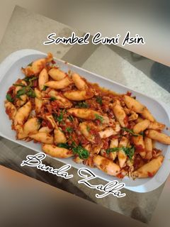 Foto resep Sambal Cumi Asin