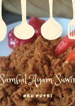 Foto resep Sambal ayam suwir