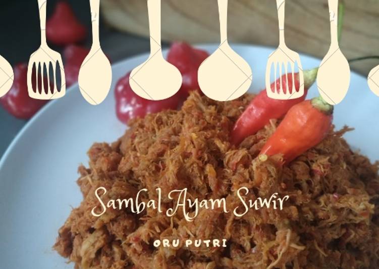 Sambal ayam suwir