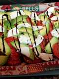 Ensalada de tomate 🍅 rosa con aguacate 🥑 y queso de cabra