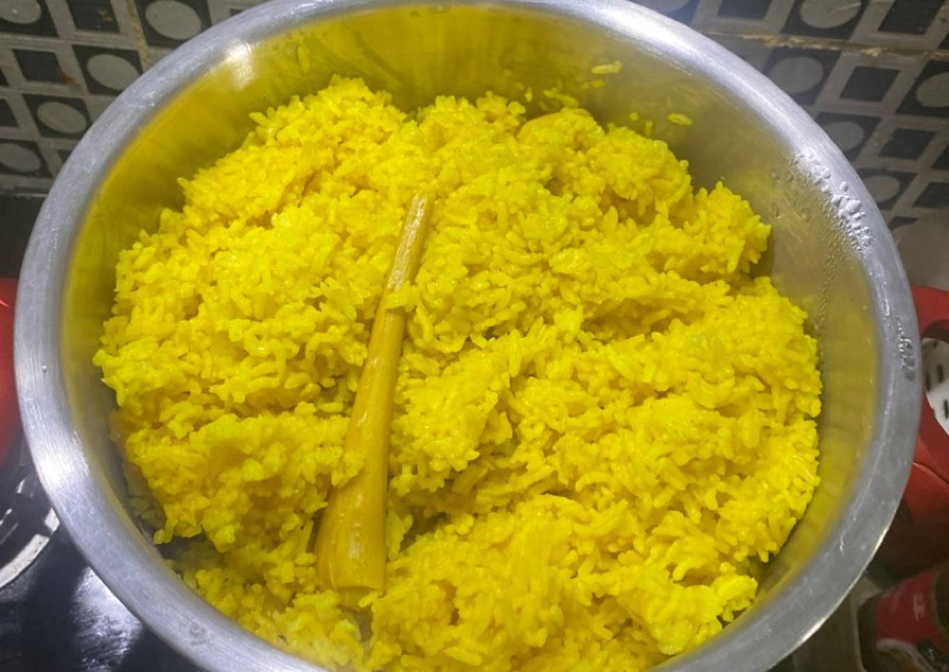 Nasi Kuning Sederhana