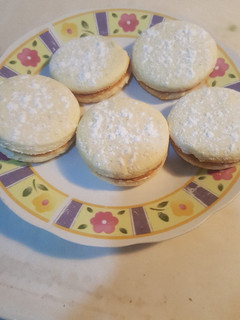 Una foto de Alfajores de maicena