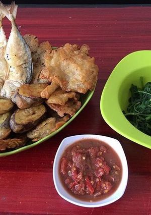 Foto resep Sambal terasi mentah