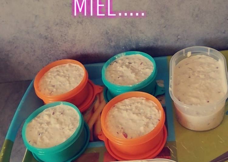 Comment Faire Des Fromage blanc gourmand pomme et miel