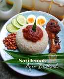 Nasi Lemak Ayam Berempah
