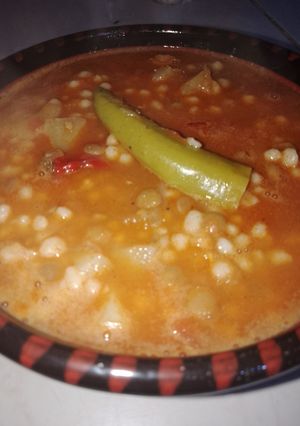 صورة لوصفة بركوكس من اختراعي😋