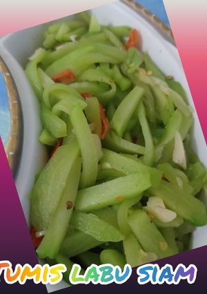 Foto resep Tumis labu siam