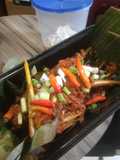 Pepes ikan / pesmol bumbu mateng