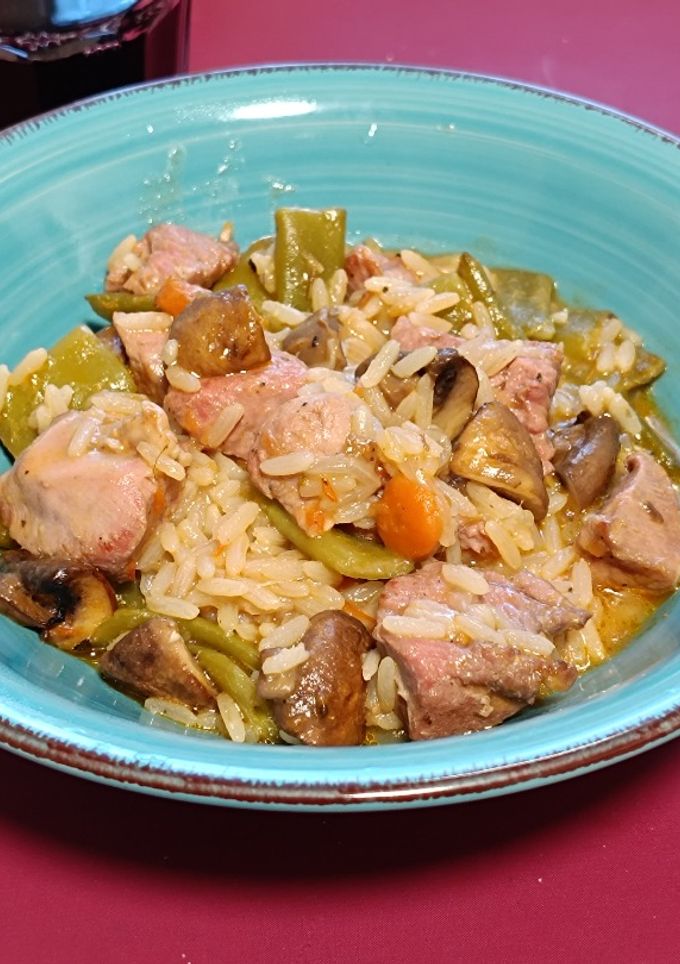 Una foto de Arroz meloso sabor Cookpad