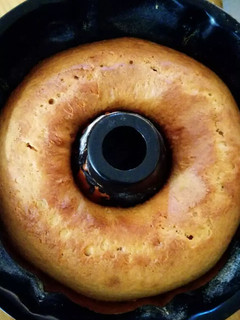 Una foto de Bizcochuelo de camote / cake de camote