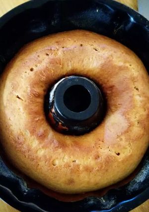 Una foto de Bizcochuelo de camote / cake de camote