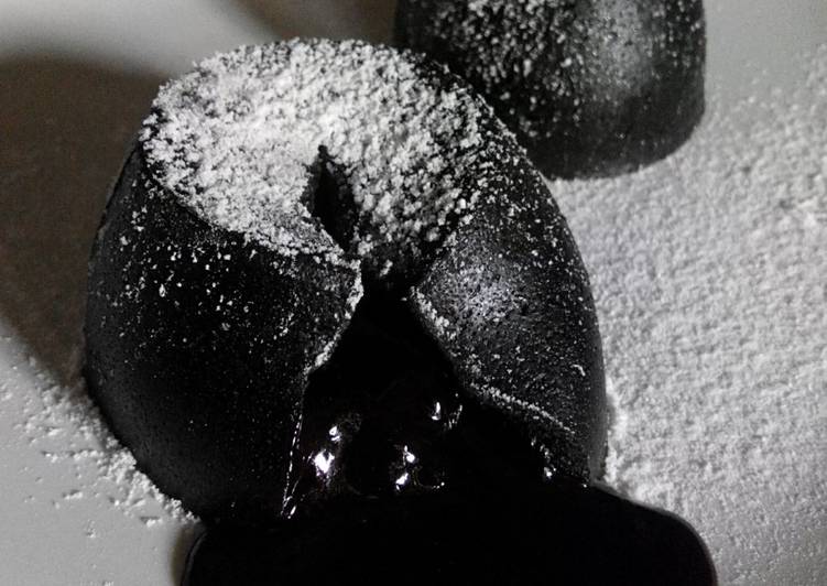Langkah Mudah untuk Menyiapkan Choco Lava / Molten Cake (kukus) Anti Gagal