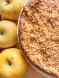 Apple crumble cake 🍏 (χωρίς ξηρούς καρπούς)
