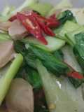 Tumis Pokcoy + Baso