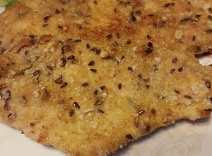 Una foto de Milanesas de pollo magras saludables