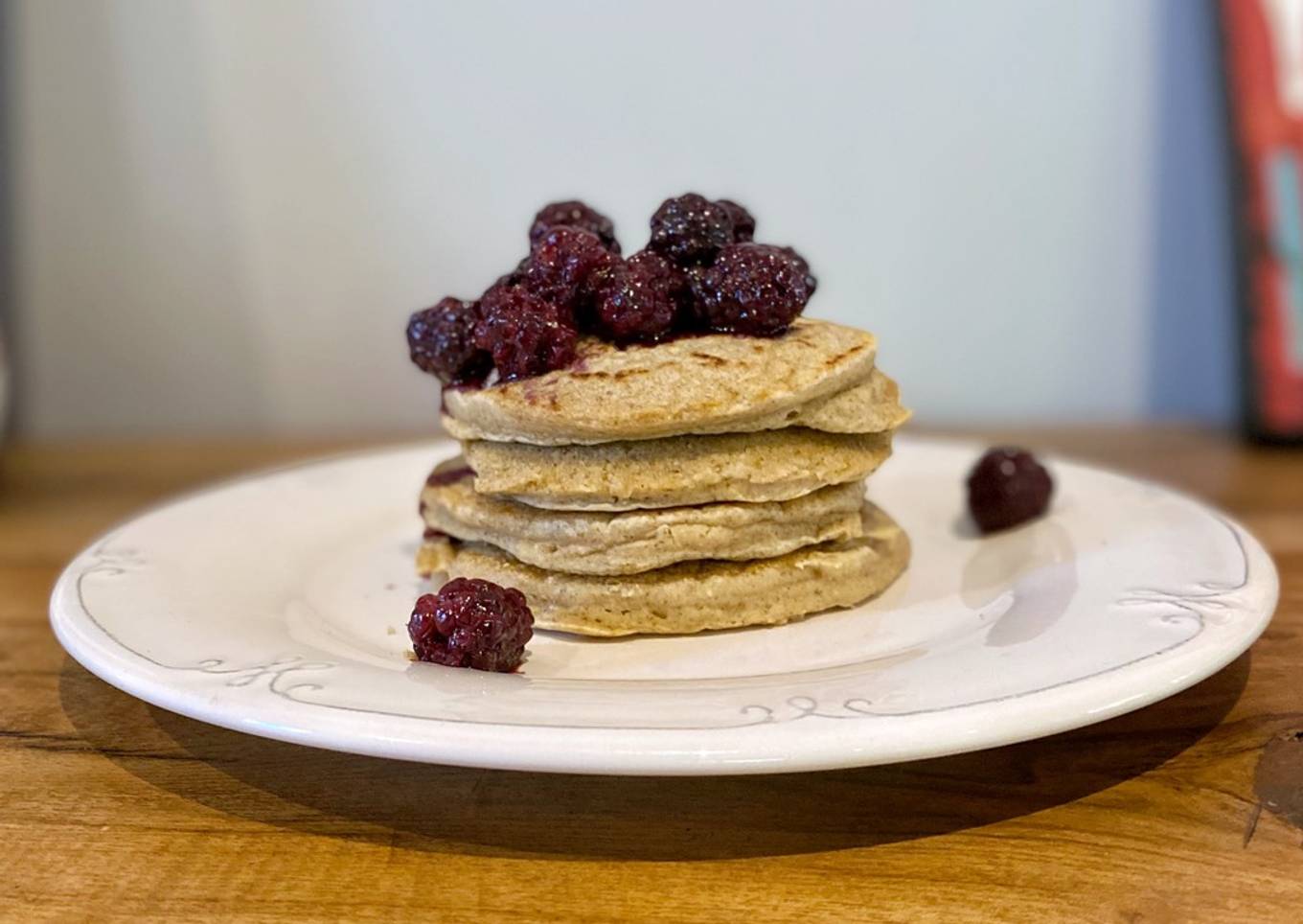 Hot cakes de avena sin (lácteos, azúcar y grasa) 😅