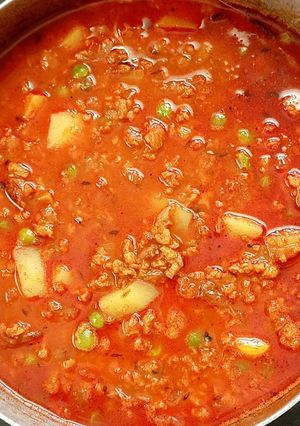 সয়া কিমা কারি(Soya keema curry recipe in Bengali) রেসিপির প্রধান ছবি