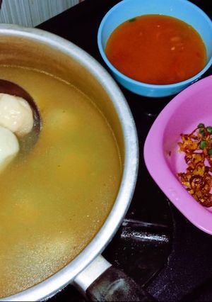 Foto resep Bakso ikan kuah
