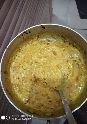 A picture of Dahi ki sabji.