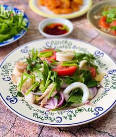 mực xào thập cẩm