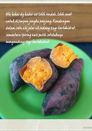 Foto resep Ubi Panggang|Baked Sweet Potato|Real Food|MPASI 6mounth