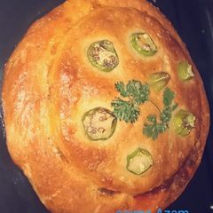 A picture of Pizza filling nan💕.
