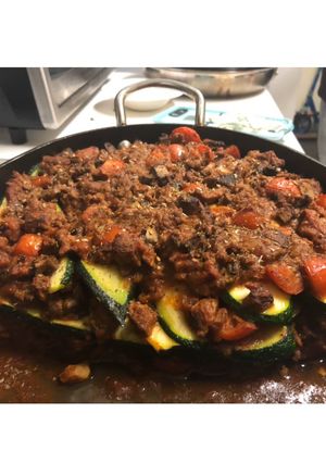 A picture of Zucchini Lasagna.