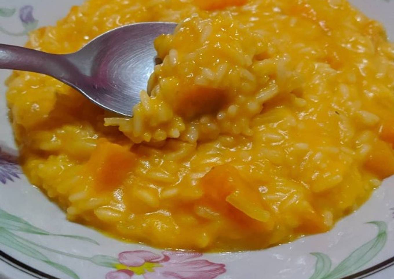 Arroz Risotto de Calabaza 🍚🧡
