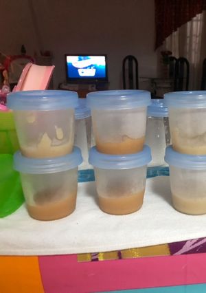 Foto principal de Compota de manzana para bebés