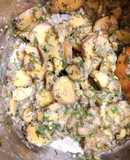 Chuối xào lá lốt!