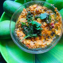 A picture of Raw Mango Onion Chutney.