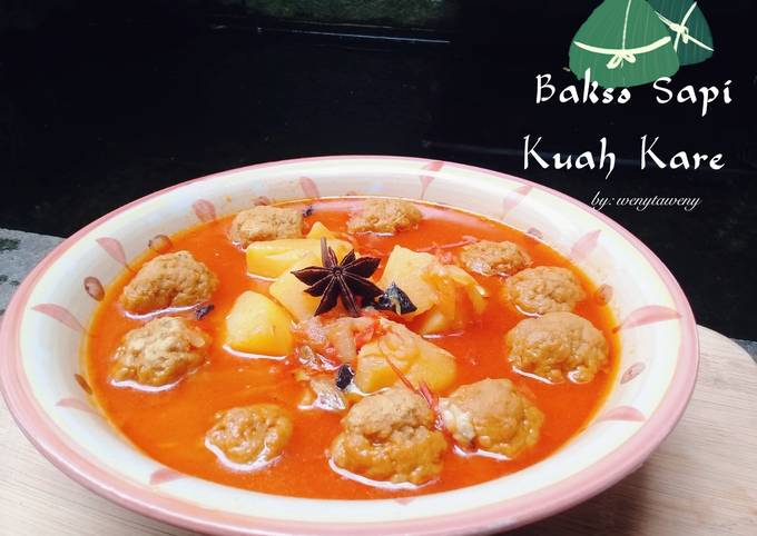 Bakso Sapi Kuah Kari