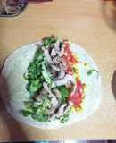 Fajitas de cerdo
