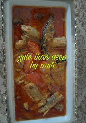 Foto resep Gule ikan asep
