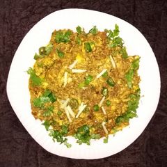 Egg maghaz masala A picture of Egg maghaz masala.