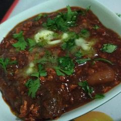 A picture of Chatpata mutton.
