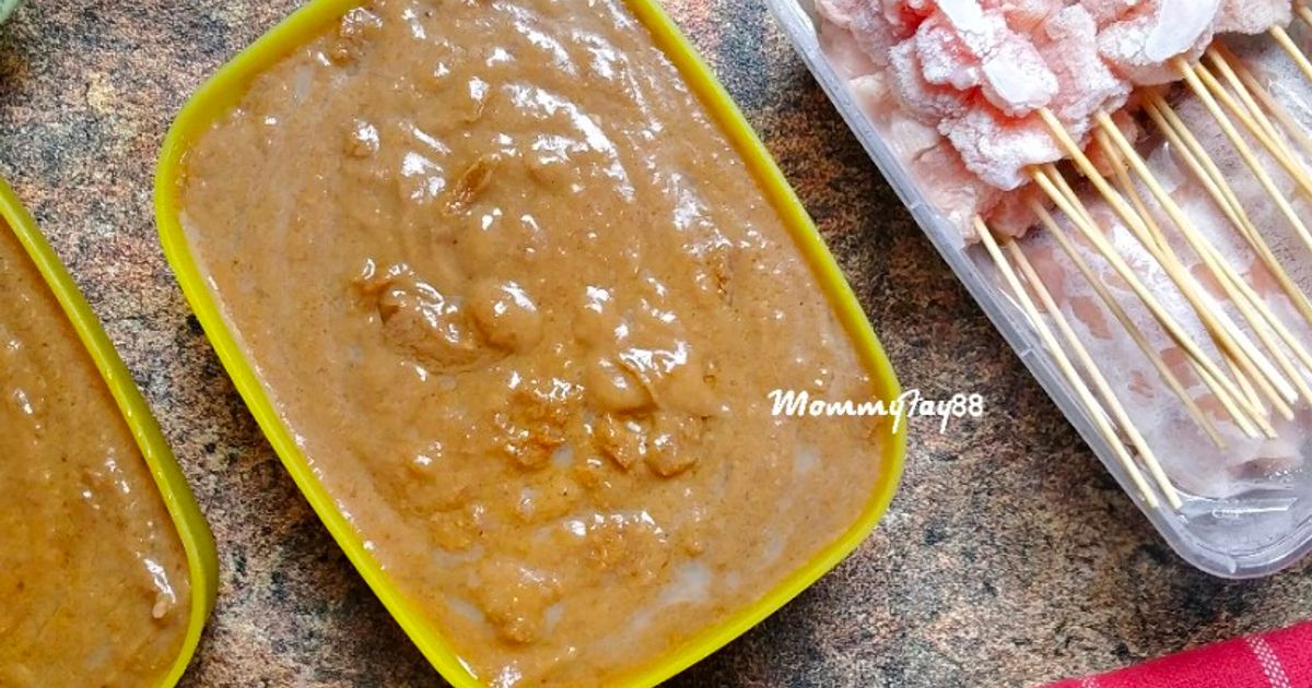 Meal Prep Sate Ayam Kuah Kacang (Frozen Food)