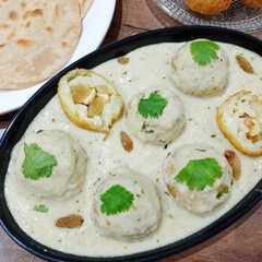 क्रीमी मलाई कोफ्ता करी(Creamy malai kofta curry recipe in Hindi)-レシピのメイン写真
