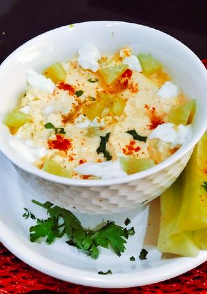 A picture of Fasting Cucumber Raita.
