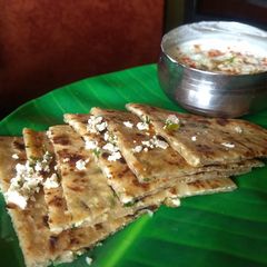 A picture of Paneer paratha.