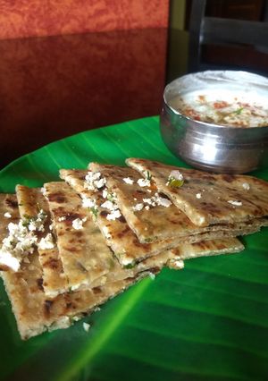A picture of Paneer paratha.