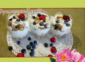 Hình của món Mousse Chocolate Trắng Vị Chanh.