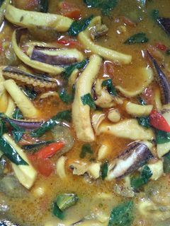 Foto resep Cumi Kuah Kuning